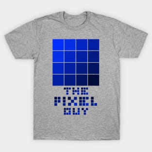 the pixel guy design for the pixel lover - blue T-Shirt